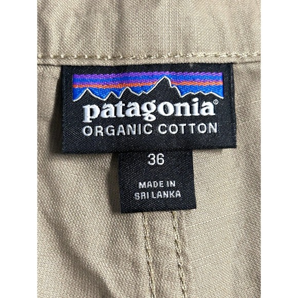 Patagonia Mens Lightweight All-Wear Hemp Shorts Size 36 Beige Organic 6" Inseam - Picture 9 of 12